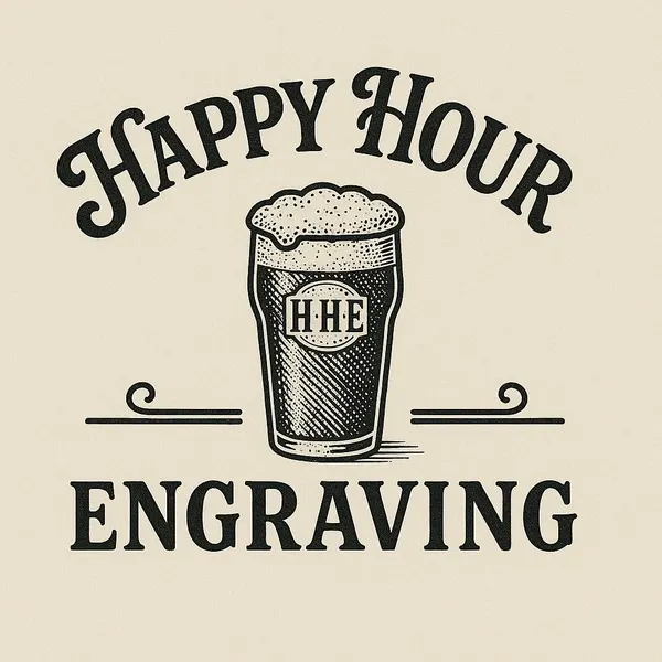 Happy Hour Engraving logo